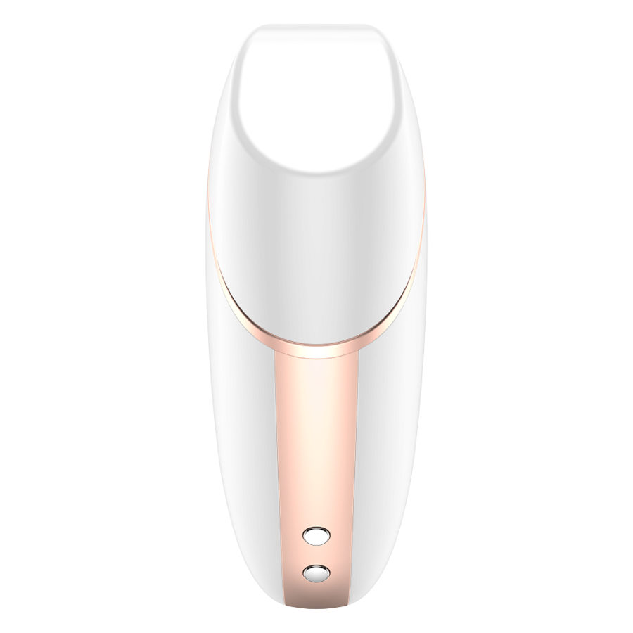Stimolatore vibratore app intelligente connesso WiFi impermeabile Love Triangle nero silicone ricaricabile Satisfyer Connect