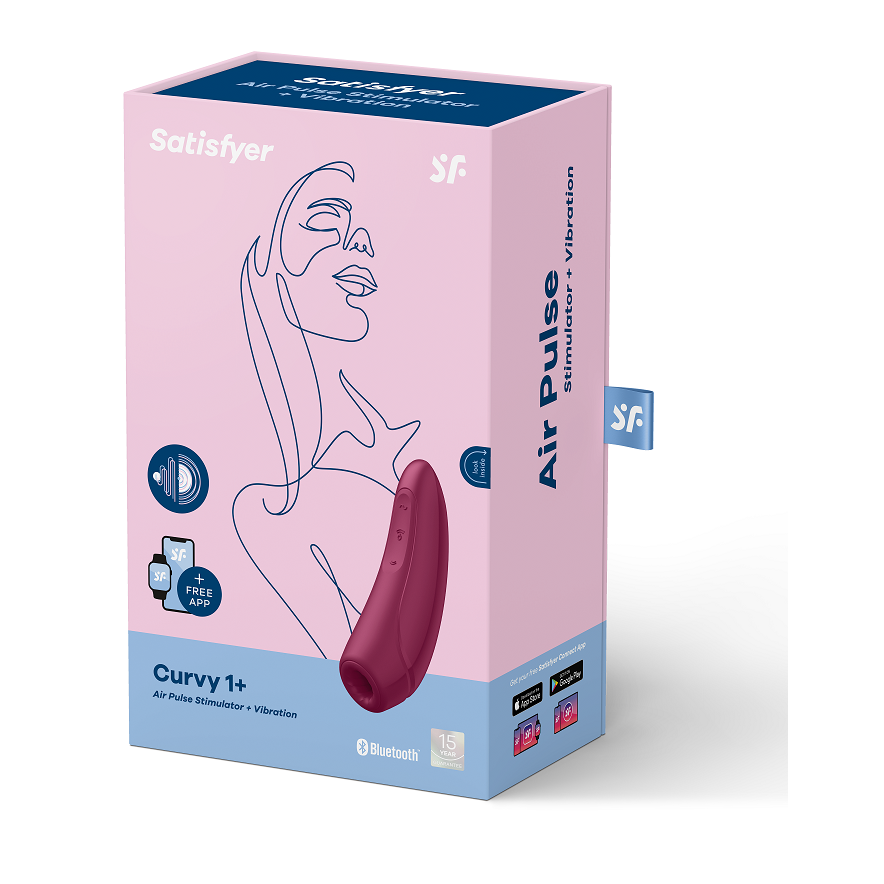 Satisfyer - Curvy 1 + Rosso Rosa