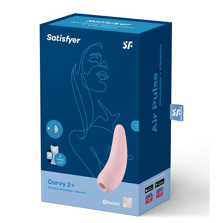 Satisfyer - Curvy 1 + Rosso Rosa
