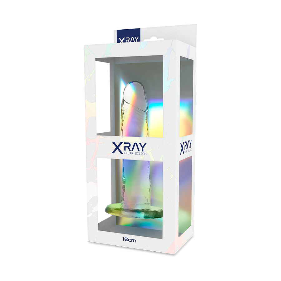 X Ray - Transparent Dick 18 Cm -O- 4 Cm