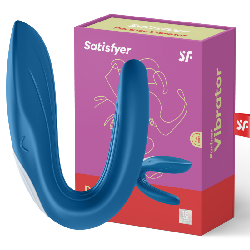 Satisfyer - Partner Toy Whale Vibrator Stimolante Entrambi I Partner Edizione 2020