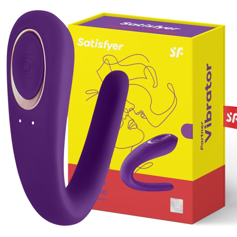 Satisfyer - Partner Toy Vibrator That Stimulates Both Partners