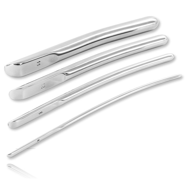 Dilatatore in acciaio per pene uretra 8mm 