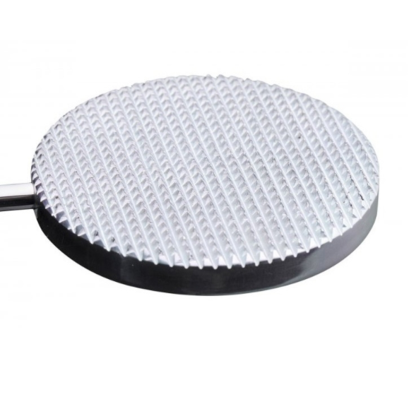 Steel Whipping Rod With Spherical Paddle With Teeth Steel Handle Fetish Bondage Bdsm