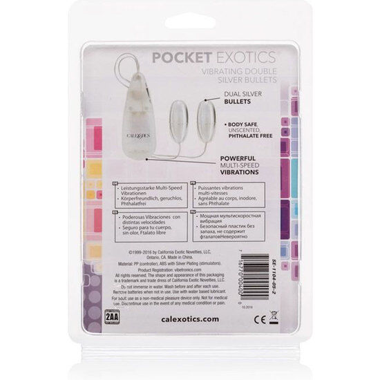 Calexotics - Proiettili Vibranti Argento Duo