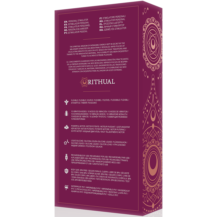 Rithual - Stimulateur Kriya G-Point rechargeable Orchidée