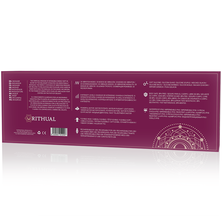 Rithual - Powerful Wand And Akasha Rechargeable 2.0 Orchid