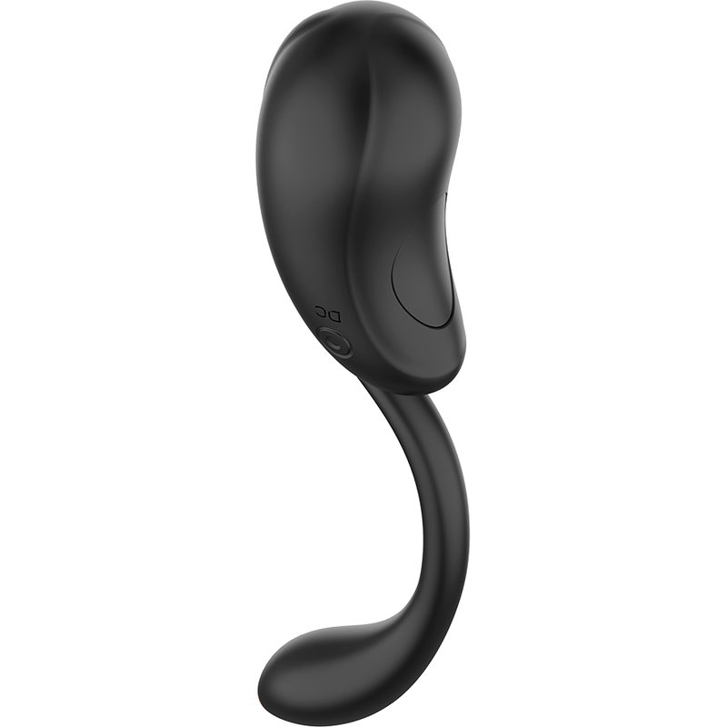 Uovo vibrante ricaricabile con telecomando silicone morbido nere oro 10 vibrazioni impermeabile Coquette Toys