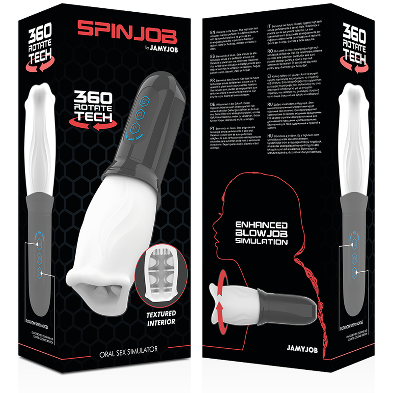 Jamyjob - Stimulateur sexuel oral Spinjob