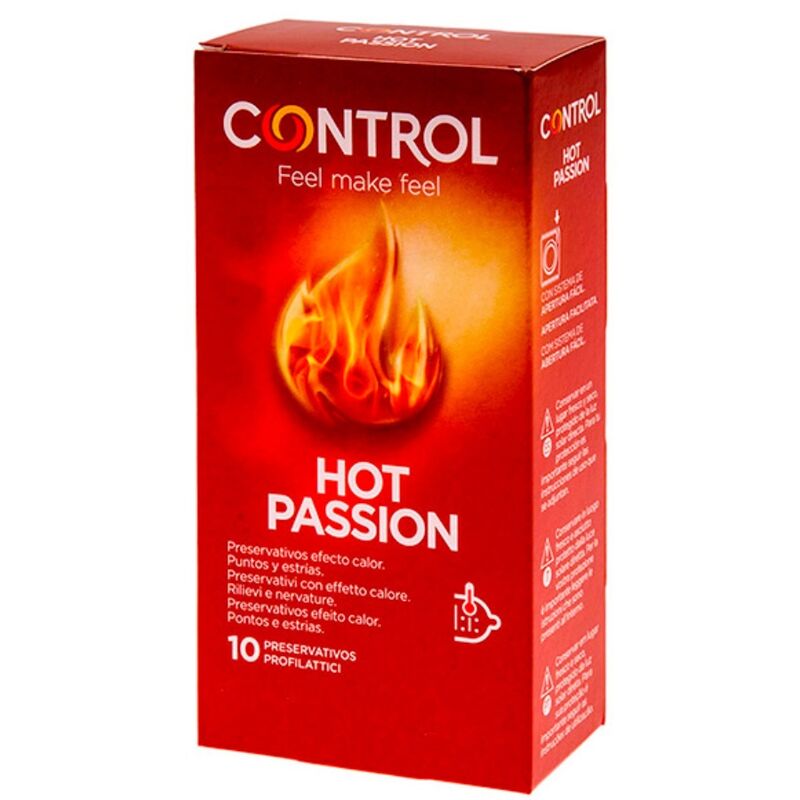 Control - Effetto Riscaldante Hot Passion 10 Unità