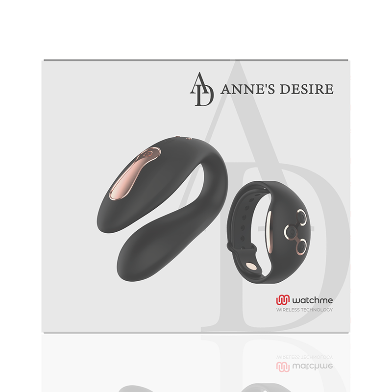 Anne'S Desire - Dual Pleasure Tecnolog A Watchme Noir/Or