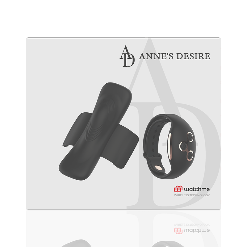 Anne'S Desire - Panty Pleasure Technology Watchme Black/Gold