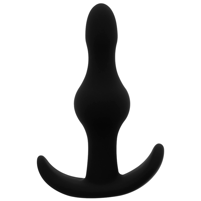 Plug anale in silicone ipoallergenico ergonomico 8 cm facile inserimento sicuro e delicato OHMAMA ANAL