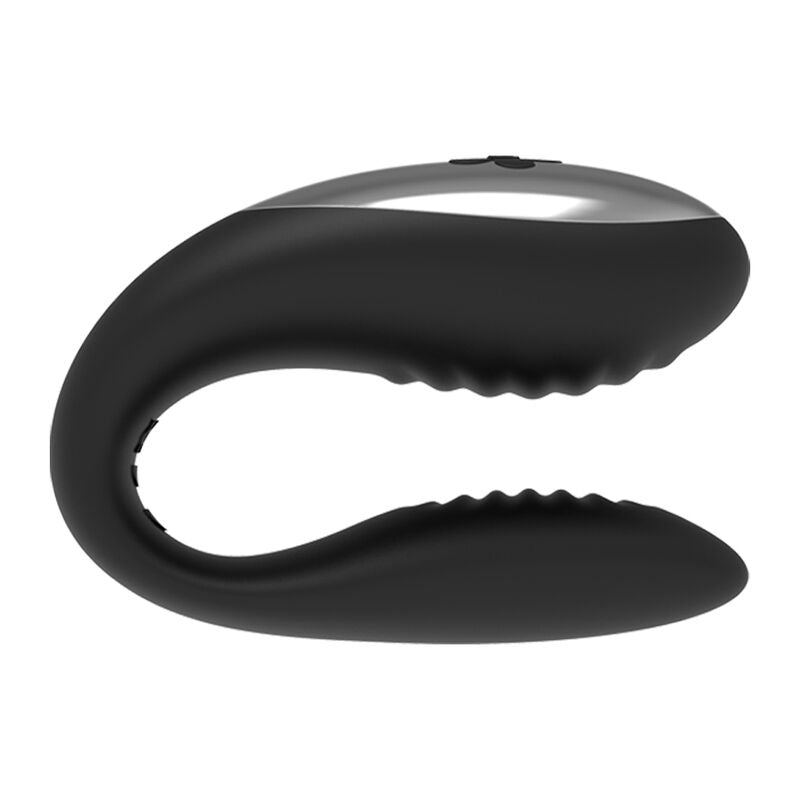 Vibratore per coppie con telecomando silenzioso impermeabile e ricaricabile USB silicone medico Brilly Glam