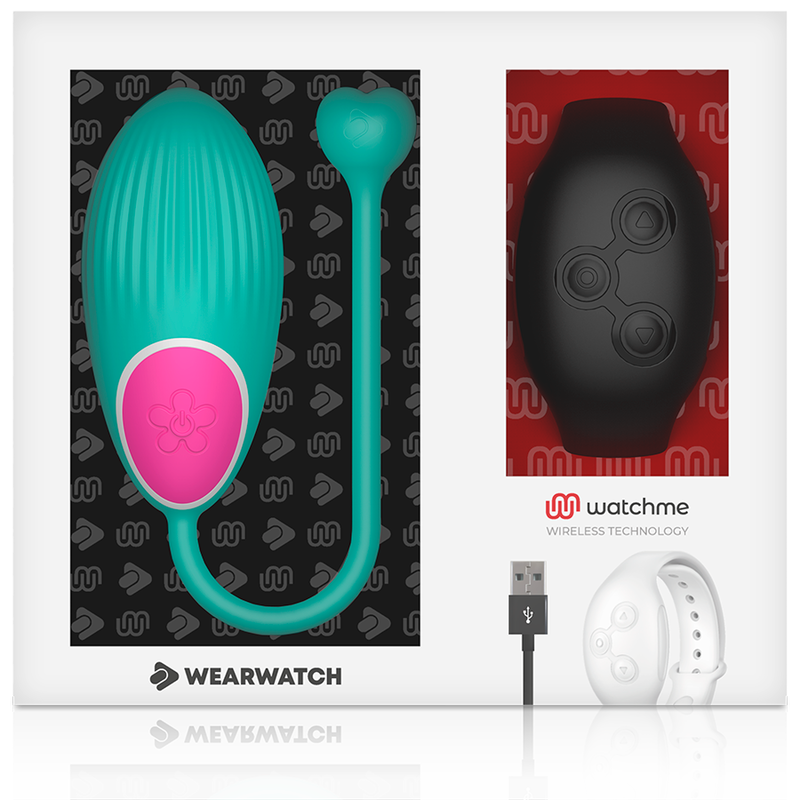 Vibratore ovetto vibrante wearwatch egg vibratore impermeabile silicone medico 7 modalità vibrazione telecomando a orologio WEARWATCH
